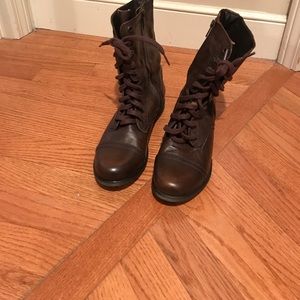 Steve Madden combat boots